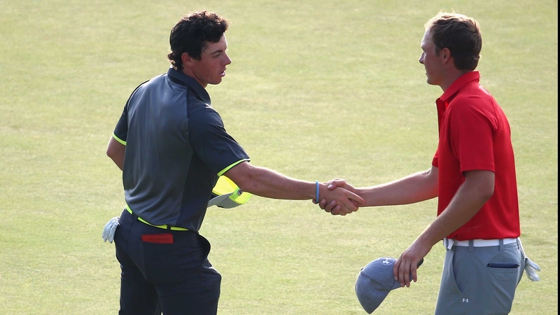Rory McIlroy is hot on the heels of Jordan Spieth