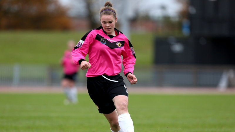 Ciara Rossiter lined out in defence for Wexford Youths