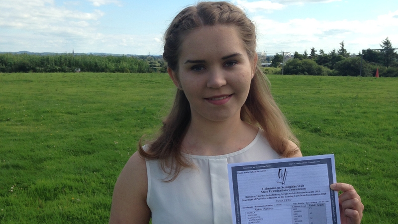Anna Kern achieved 575 points in her Leaving Cert
