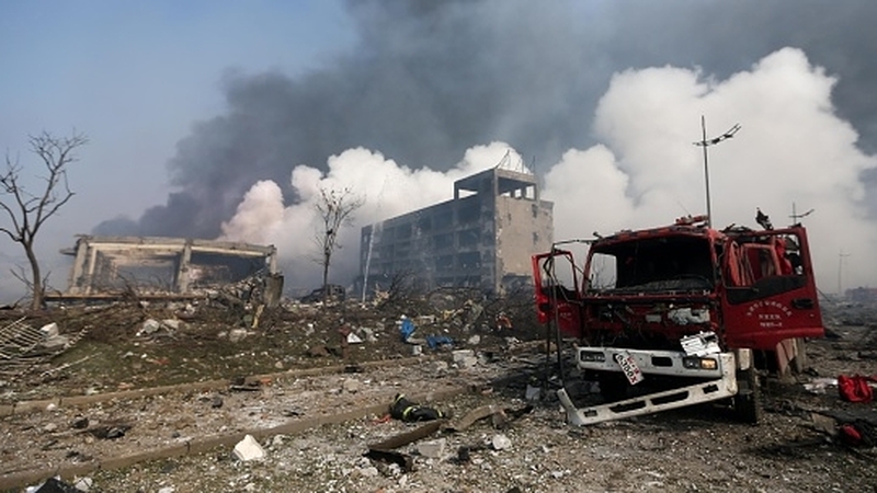 China sacks work safety chief after Tianjin blasts