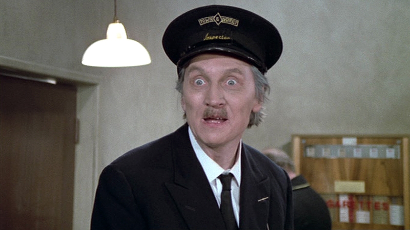 Stephen Lewis as Blakey – Brought joy to millions in On the Buses