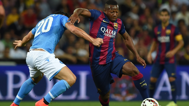 Adama Traore has joined Aston Villa