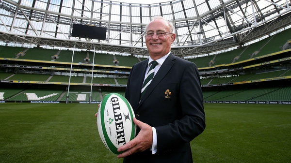 New IRFU President Martin O'Sullivan