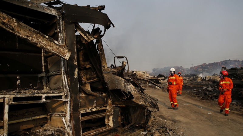 The level of damage from the Tianjin blasts is still being determined
