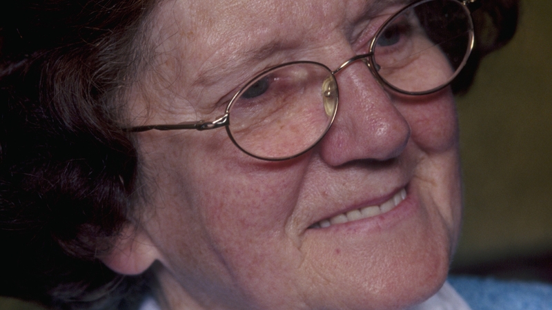 Mary Keane is survived by her three sons Billy, Conor and John and her daughter Joanna (RTÉ Stills Library)