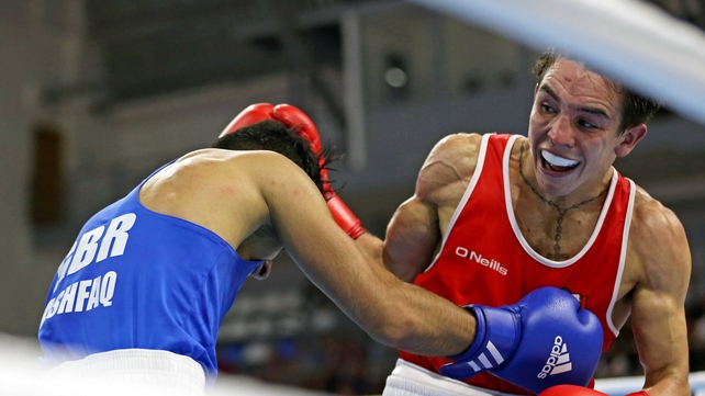 Michael Conlan, later named RTÉ Sport Person of the Year, won gold at the World Championships in Doha