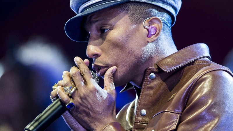 Pharrell Williams - Happy and Fit to Print