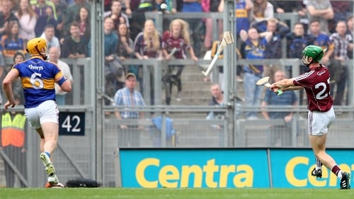 Super sub Shane Maloney scoring the winning point