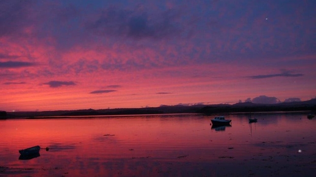 Sunset at Mullinasole Pier, Co Donegal (Pic: Conor Mackle)