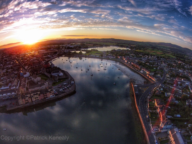 Dungarvan Harbour at sunset (Pic: Patrick Kenealy)