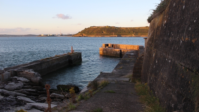 The original pier at the Camden Fort Meagher, Crosshaven, Co Cork (Pic: Colm Kavanagh)