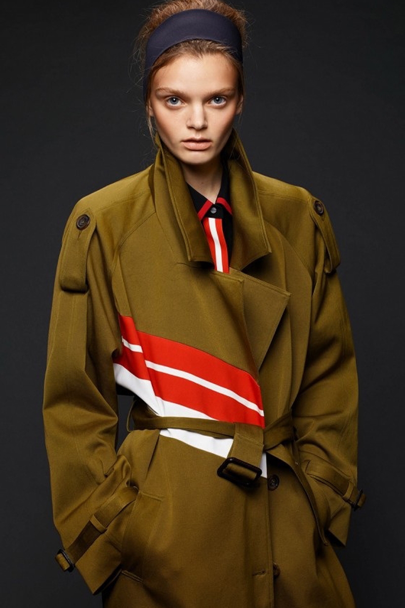 A classy mood-board inspiration from Preen. Incidentally hairbands are big for winter 2015/'16