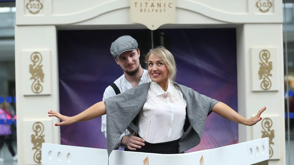 Ellen Fitzsimmons and Danny Fegan embrace their inner Rose and Jack