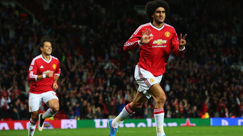 Marouane Fellaini will be able to line out against Crystal Palace at Wembley