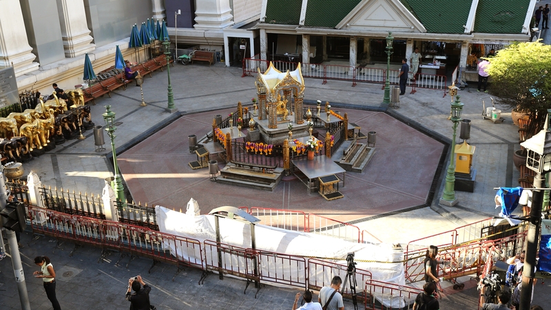 At least 20 people were killed in the attack on the Erawan shrine