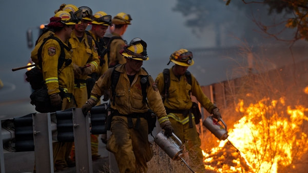 Wildfires continue to scorch five US States