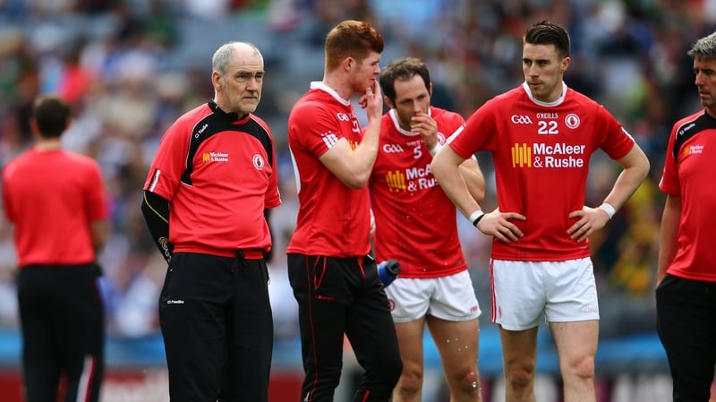 Tyrone and Mickey Harte are looking for a fourth consecutive championship win over Kerry at Croke Park