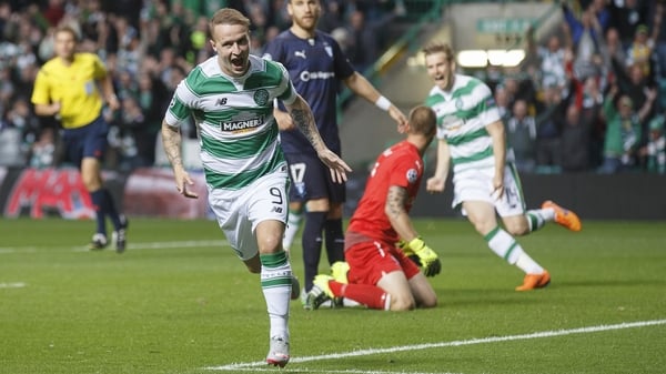 Leigh Griffiths scored twice for the Bhoys