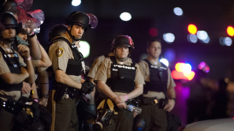 The shooting came ten days after the anniversary of the killing of Michael Brown