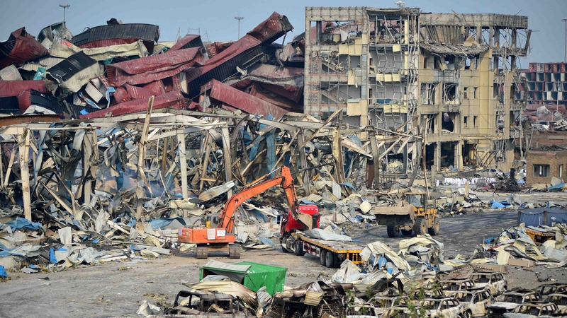 Excessive levels of cyanide were detected at eight different locations