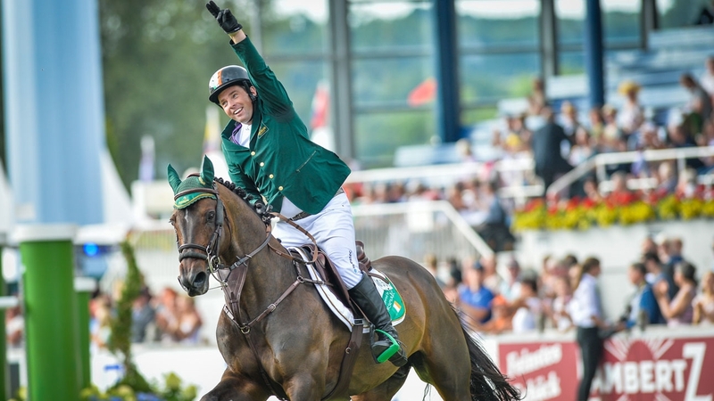 Cian O'Connor lifted Ireland with a clear round