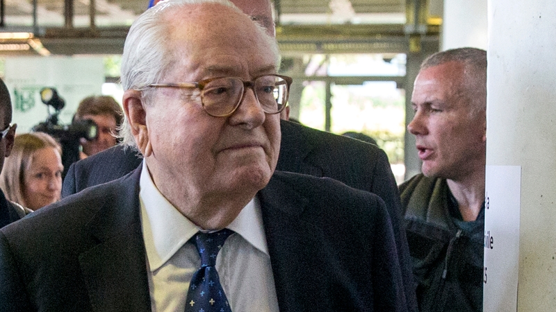 Jean-Marie Le Pen has been engaged in a high profile feud with his daughter