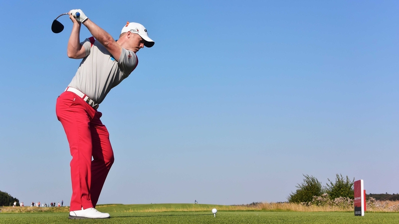 David Horsey tees off at the Himmerland Golf and Spa Resort