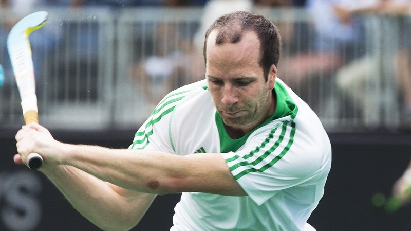 Peter Caruth was on the scoresheet again for Ireland.