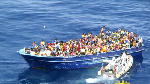 Rescue operations are continuing and it is still unclear where the people will be taken