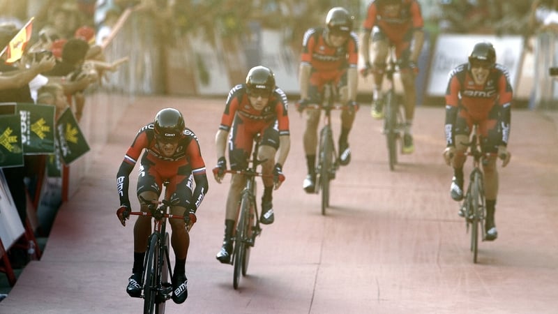 BMC Racing also won the team time trial at last month's Tour de France