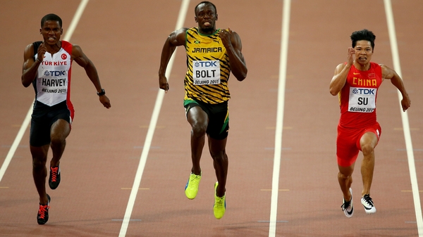 Usain Bolt has won gold in the 100m, 200m and 4x100m relay at the last three World Championships