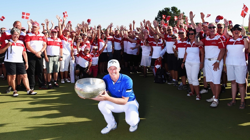 David Horsey celebrates in Farso