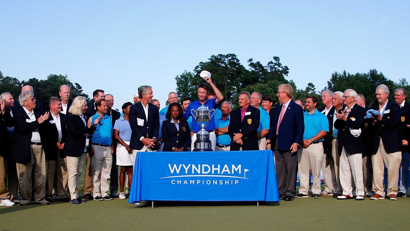 Davis Love III first won the Wyndham Championship in 1992