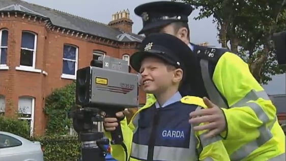 David Moran becomes a garda 2005