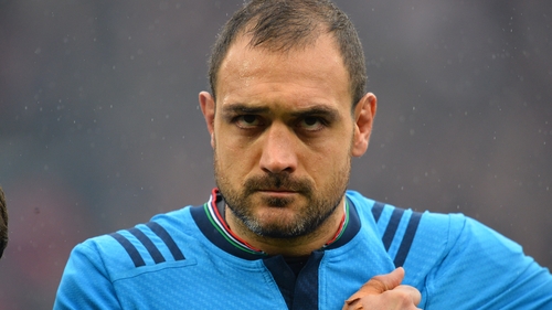 Marco Bortolami has won 112 caps for the Azzurri