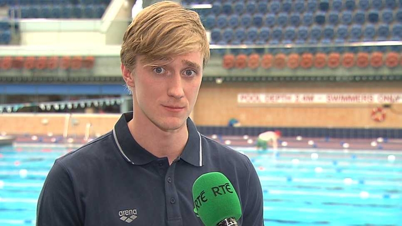 Shane Ryan is aiming to swim for Ireland in Rio next year