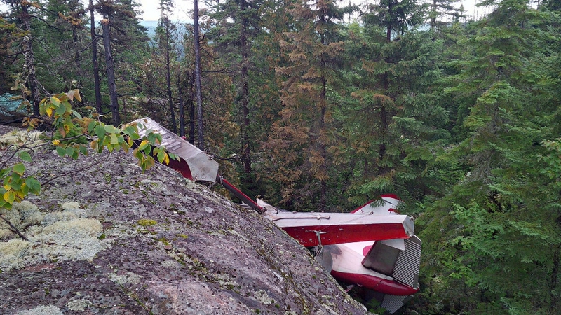 All six people on board the plane died (Pic: Transportation Safety Board of Canada)