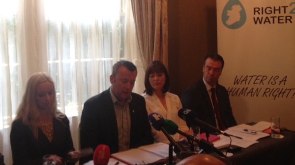A Right2Water news conference took place in Dublin this morning