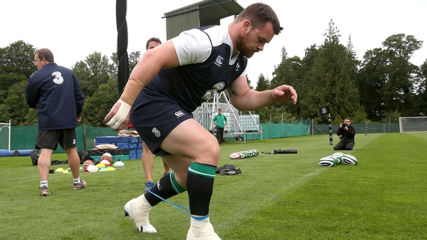 Cian Healy is being closely guided back to full fitness in a race to get the prop fit for the World Cup