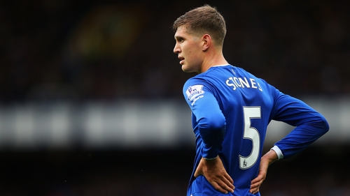 Stones was included as part of City's squad even though his move from Merseyside had yet to be announced
