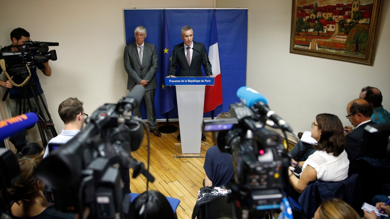 Francois Molins says an investigation had been opened into Moroccan Ayoub el Khazzani for attempted murder with terrorist intent