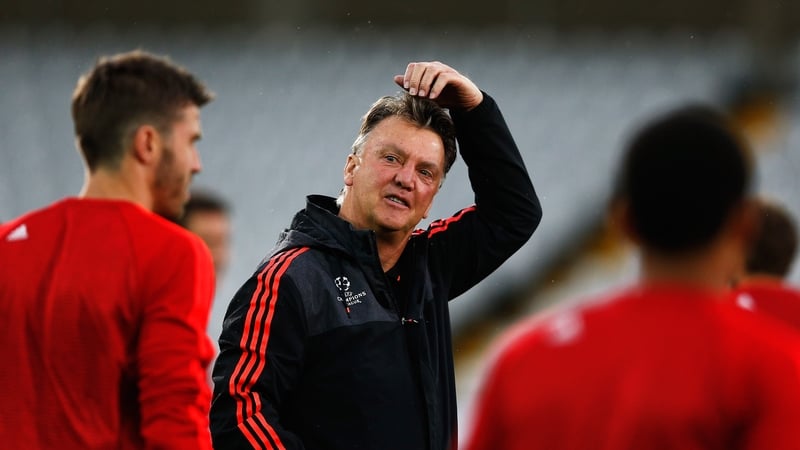 Louis van Gaal expects a difficult game against Club Brugge as Manchester United try to get back to the Champions League group stages