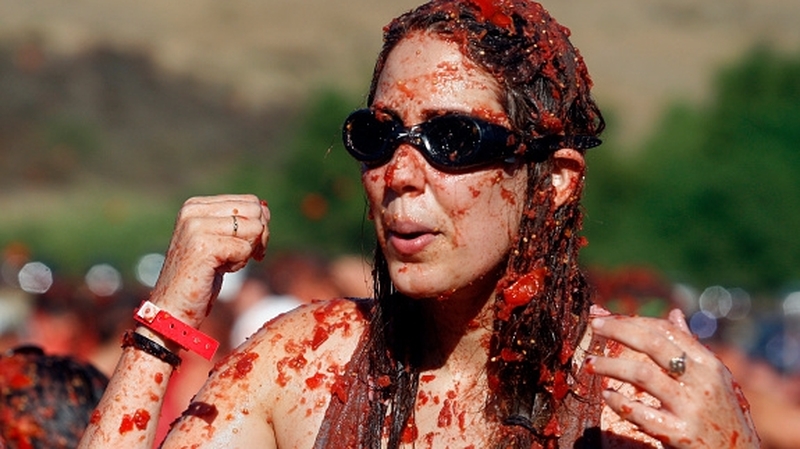 The iconic fiesta is billed as "the world's biggest food fight