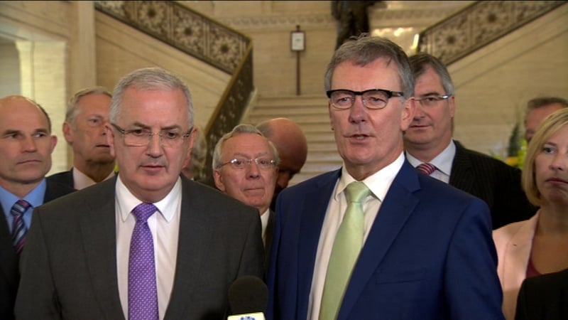 Mike Nesbitt has said Sinn Féin has no credibility and the UUP has no trust