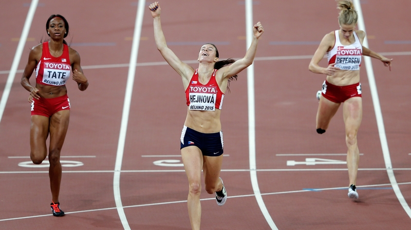 Zuzana Hejnova takes gold