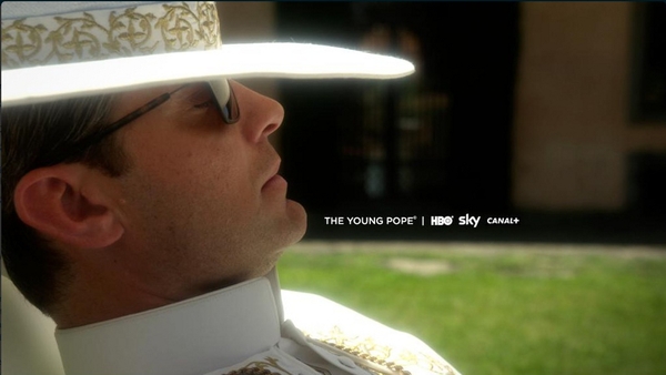 Jude Law is taking his job as The Pope in his stride