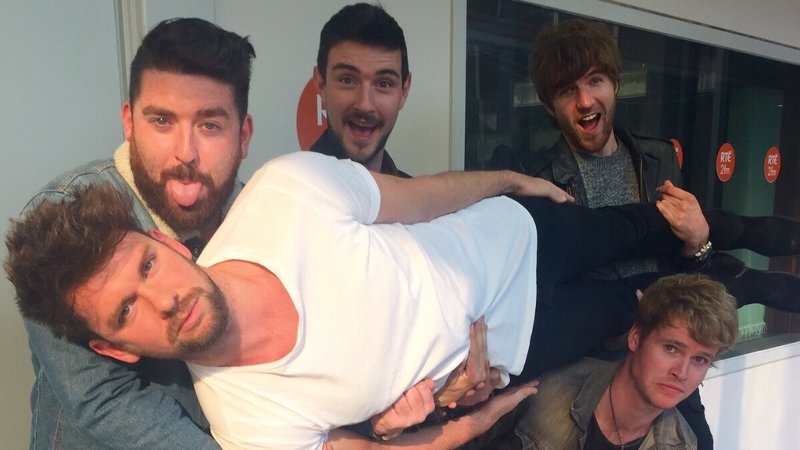 Kodaline lend their support to Eoghan McDermott on the third day of his new 2fm show