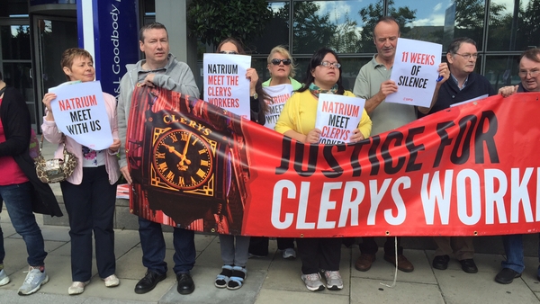 The workers are demanding a meeting with the new owners, the Natrium Consortium