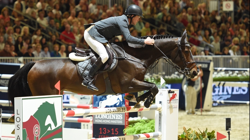 Cameron Hanley secured a double clear