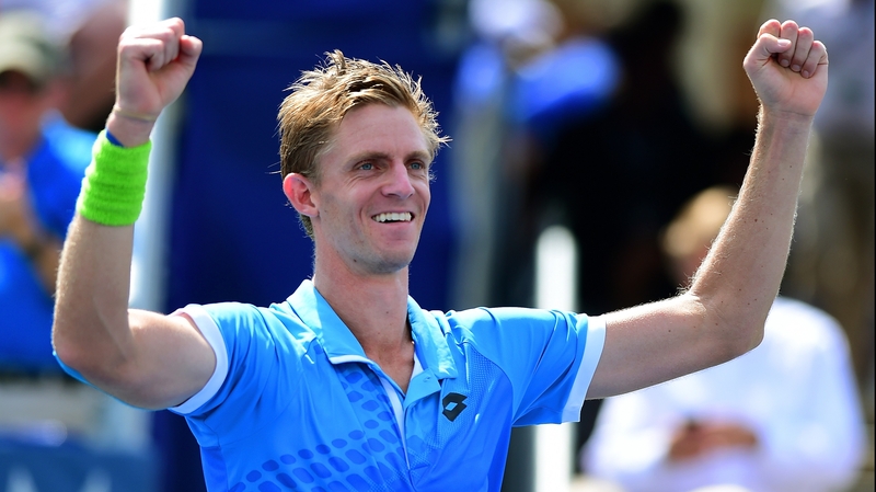 Kevin Anderson is ranked 15 in the world